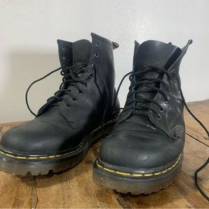 Dr Martens  unisex lace up made in England  leather boots